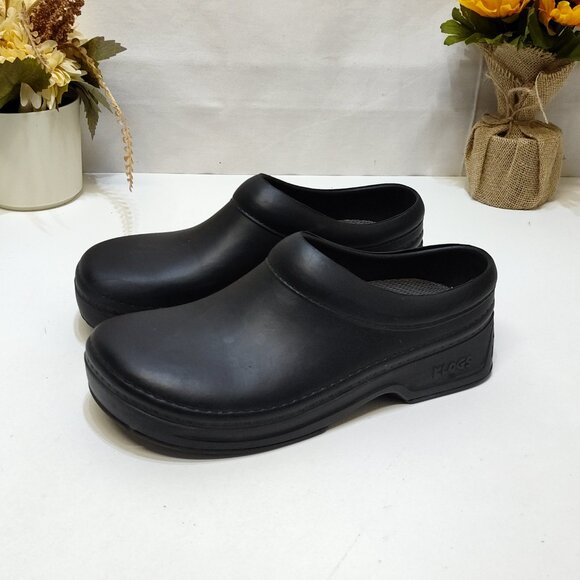 Klogs Springfield Black Slip-On Clogs US 8 Slip-Resistant Sole Orthotic-Friendly - Picture 2 of 10